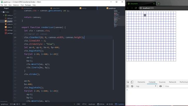 Juego Snake | JavaScript | eventos Teclado | Parte 2 смотреть онлайн