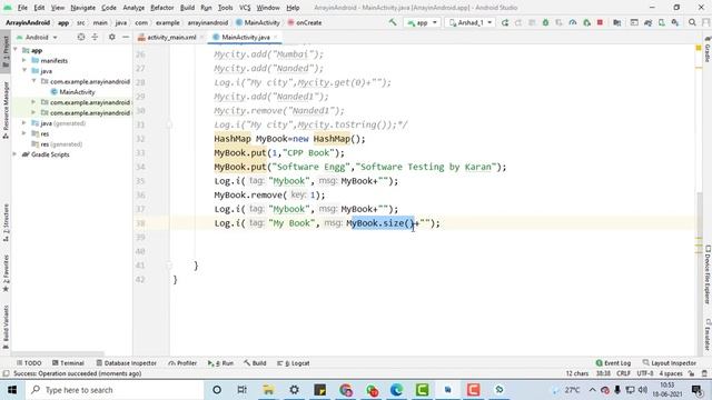 Hashmap in Android смотреть онлайн
