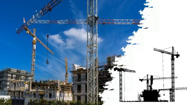 Звуки работы на стройке | Звуки стройки слышны издалека