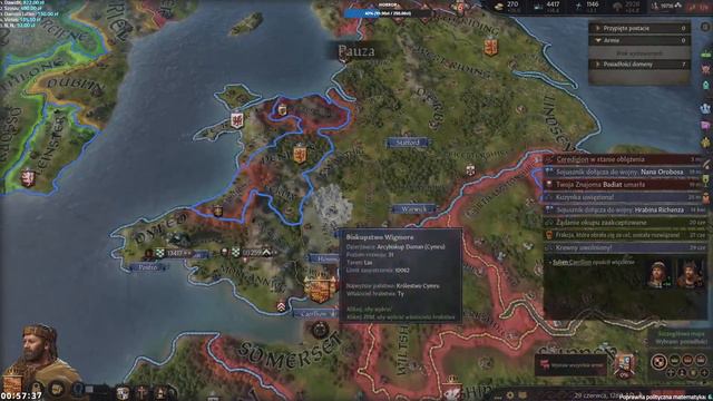 Megakampania Walii #18 (1281-1296) Ryt Iroszkocki  | Crusader Kings III