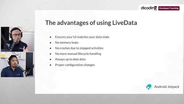 Dicoding Developer Coaching #24: Android | Memahami ViewModel & LiveData Lebih Dalam смотреть онлайн