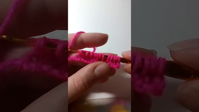 Тунисское вязание крючком. Урок вязания смотреть онлайн