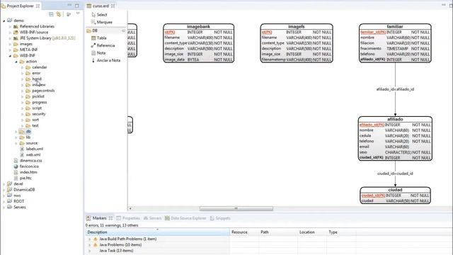 HTML5 Java image thumbnail/gallery using Dinamica Framework смотреть онлайн