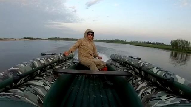 Лодка MISHIMO FAMILY LITE 400 выход на глиссер отзыв от Павла