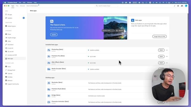 How to Get Adobe Photoshop's "Generative Fill" Feature (Photoshop Beta) смотреть онлайн