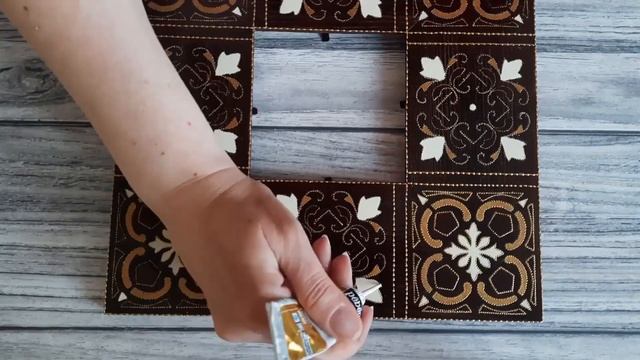 Как сделать шикарное зеркало в расписной рамке. Мастер-класс "Зеркало расписное". смотреть онлайн