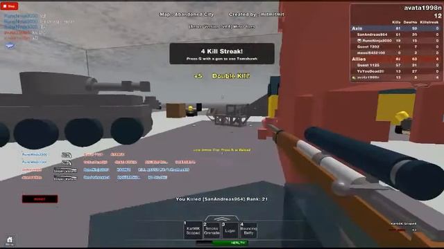 Roblox war games(call or robloxia) смотреть онлайн