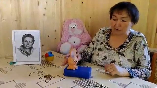 Учим вместе с мамой. Стихотворение Агнии Барто "Зайка". смотреть онлайн