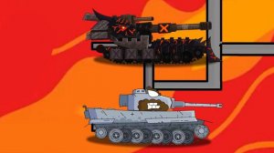 Мега танки против Босса - Мультики про танки