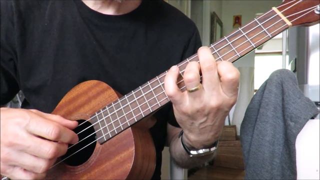 Badinerie - JS Bach arranged for Ukulele (Campanella Picking) смотреть онлайн