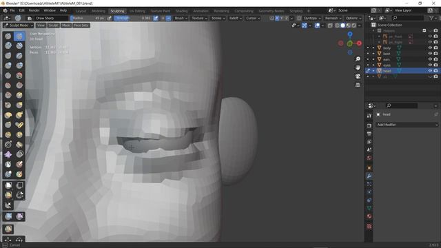 Цикл создания персонажа от Блендера до Unreal Engine 4. Часть 1. смотреть онлайн