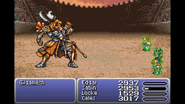 Final Fantasy VI Advance - Gilgamesh смотреть онлайн
