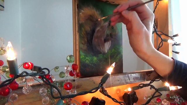 Where to find FREE reference photos for your art 📷 | Squirrel Acrylic Painting Timelapse смотреть онлайн
