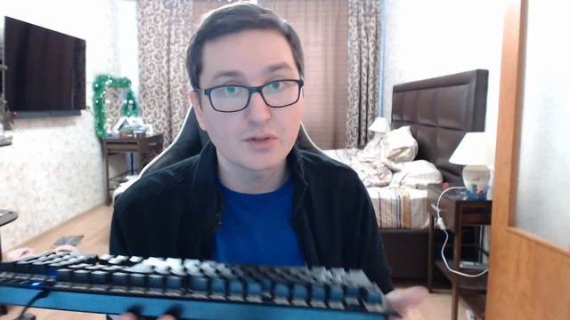 Моя новая клавиатура QCYBER ZADIAK смотреть онлайн