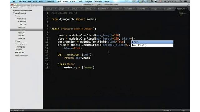 Django Class-Based Views смотреть онлайн