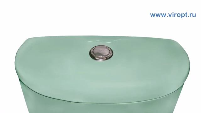 УНИТАЗ КОМПАКТ SANTERI "ВЕРСИЯ" ЗЕЛЕНЫЙ смотреть онлайн