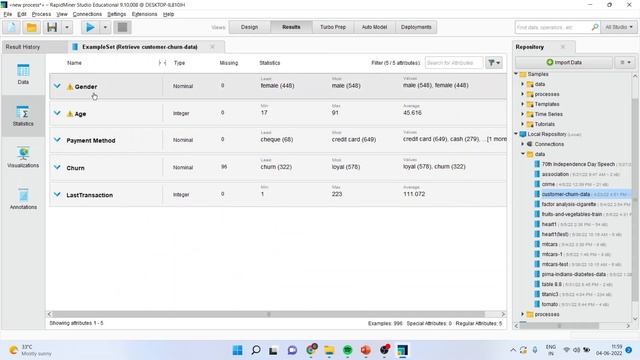 3. Importing the Data in Rapidminer || Dr. Dhaval Maheta смотреть онлайн