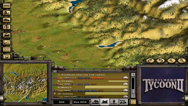 Railroad Tycoon 2 Platinum Edition Chapter 11 The Brenner Pass Gold No Commentary смотреть онлайн