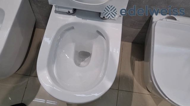 Унитаз подвесной Black & White W-701 смотреть онлайн