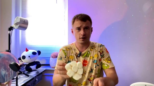 Маршмеллоу в микроволновке. Не повторять!