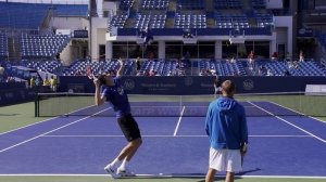 John Isner Serve In Super Slow Motion - 2013 Cincinnati Open