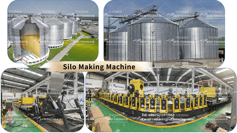 ( Silo Corrugated Sheet Forming Machine ):
Silo Roll Forming Machine
【 Silo Corrugated Sheet Product