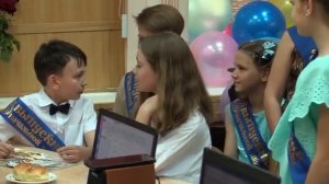 Прощание с начальной школой. Выпускной в 4 классе.
