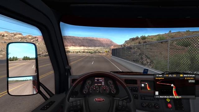 [4K60] American Truck Simulator Utah DLC Gameplay - Page (AZ) to Salt Lake City (UT) смотреть онлайн