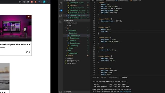 React JS Crash Course For Beginners || 15-Final touches and the next steps смотреть онлайн