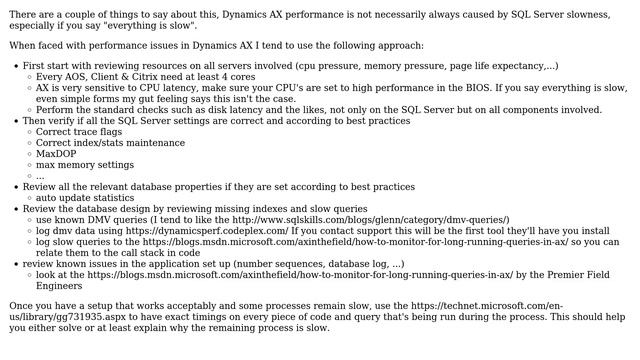 SQL perf issue - configure server correctly first or troubleshoot issues one by one? смотреть онлайн