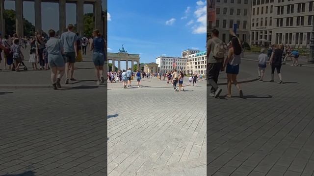 Германия Берлин-Бранденбургские ворота смотреть онлайн
