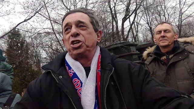 репортаж с ваганьковского кладбища... День рождение Владимира Высоцкого... смотреть онлайн