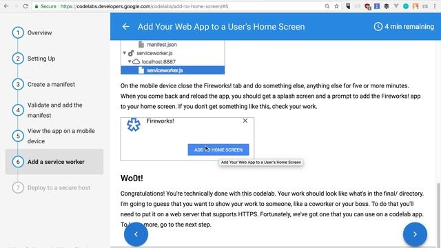 3 apa itu web app manifest смотреть онлайн
