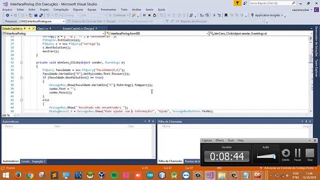 Interligação Prolog e C# смотреть онлайн