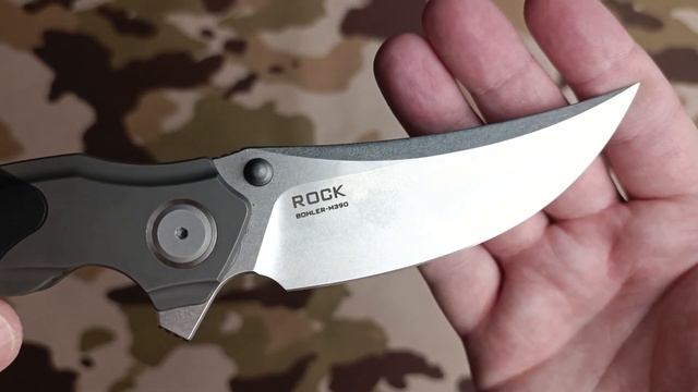 Хороший Складной Нож Maxace Rock M390 Titanium смотреть онлайн