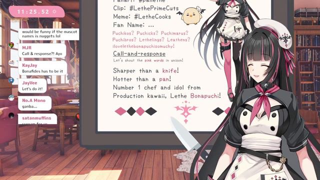 【DEBUT STREAM】Let me cook! Lethe Bonapuchi is here! 【production kawaii】 смотреть онлайн