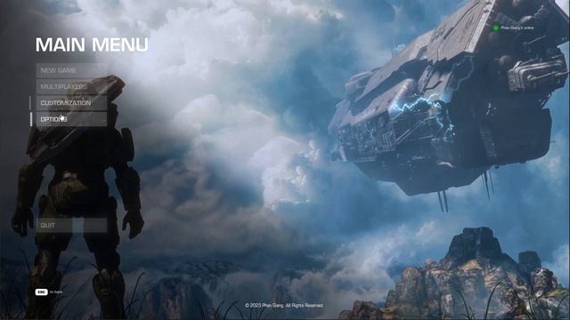 Halo Re-Design Ux/Ui Menu game by Figma смотреть онлайн