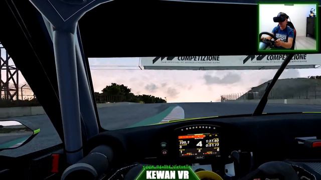 ASSETTO CORSA COMPETIZIONE VR - RTX 2080 Super - i7 9700K | Laguna Seca | Oculus Rift's #20 [FR] смотреть онлайн