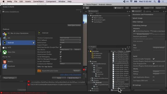 Fixing dex errors for Android in Unity смотреть онлайн