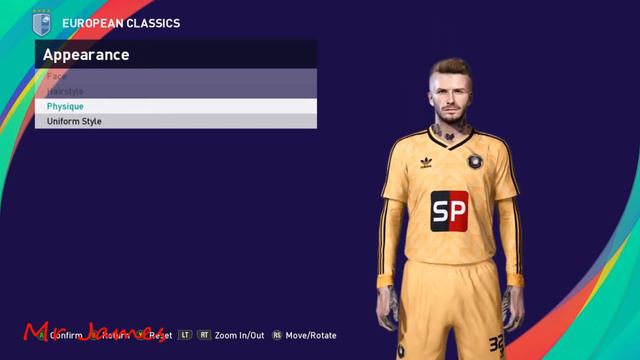 Pes 2021  David Beckham Face By Son (Cpk Version)