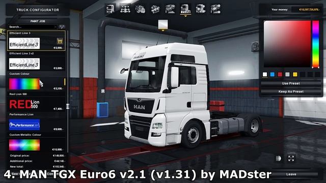 ✅ TOP 10 MODS for Euro Truck Simulator 2 - August 2018 смотреть онлайн