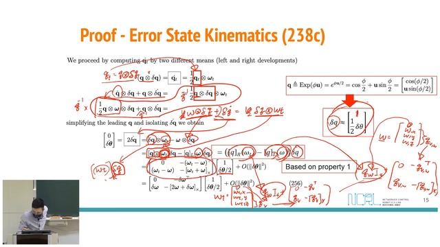 Week 13 - Error State Kalman Filter смотреть онлайн