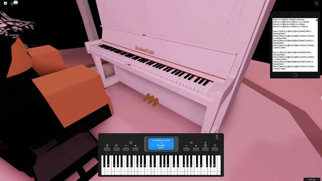 Teqkoi - You broke my heart again (ft. Aiko) // Roblox piano смотреть онлайн