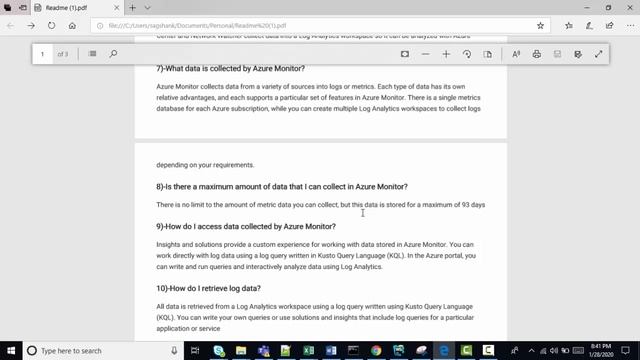 AZ-300 |Question ans Answer about Azure Monitor,Log Analytics and Application Insight | Part-4 смотреть онлайн