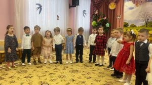 «Очень любим мамочку». Т.Бокач. Песня на 8 марта. 2 младшая группа