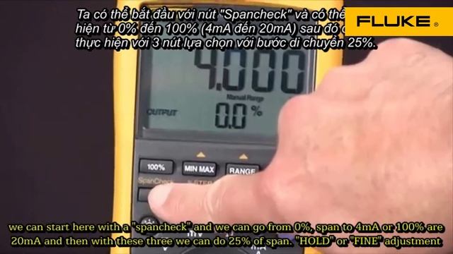 Phát tín hiệu điều khiển 4-20mA với thiết bị Fluke 789 смотреть онлайн