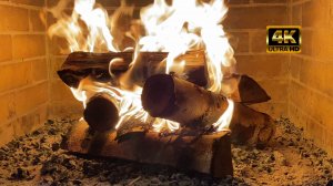 Очаровательный огонь: 30-минутное видео с потрескивающими пламенем в 4К (АСМР)