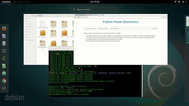 Using the simulator with Python3 смотреть онлайн