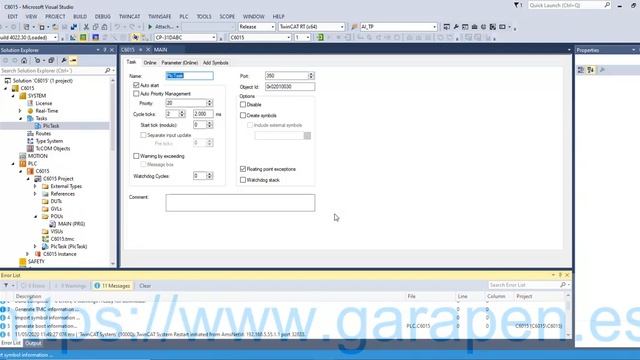 TwinCAT 3 desde cero Vídeo 14 смотреть онлайн