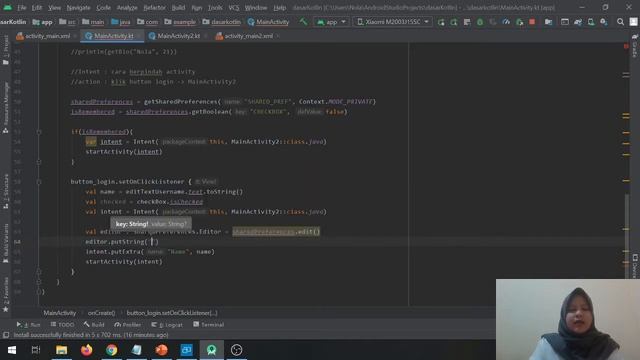 Dasar Kotlin - SharedPreferences смотреть онлайн